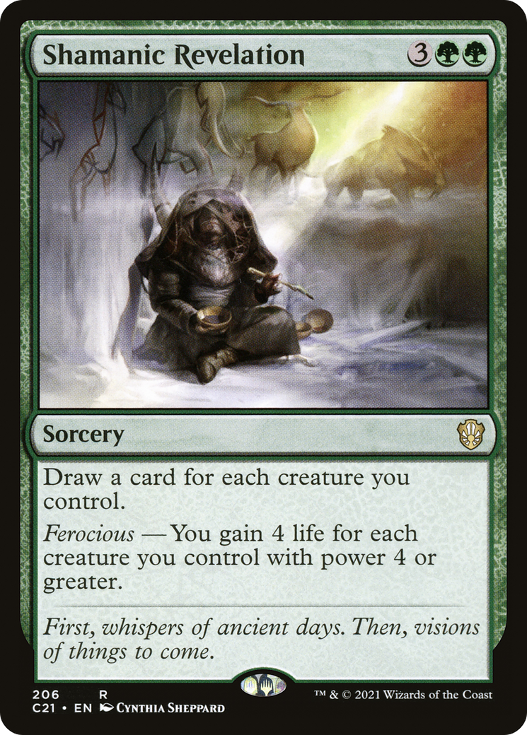 Shamanic Revelation [Commander 2021]-1