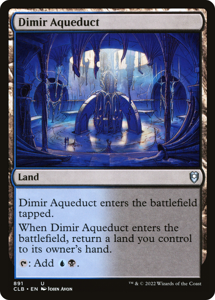 Dimir Aqueduct [Commander Legends: Battle for Baldur's Gate]-1