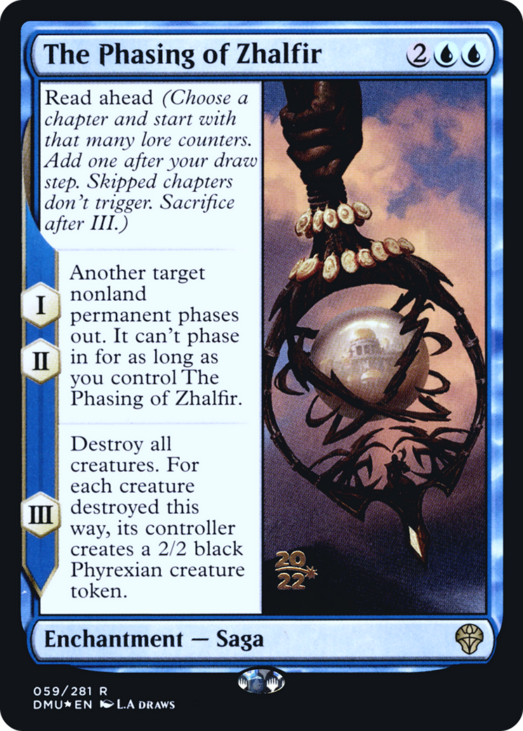 The Phasing of Zhalfir [Dominaria United Prerelease Promos]-1