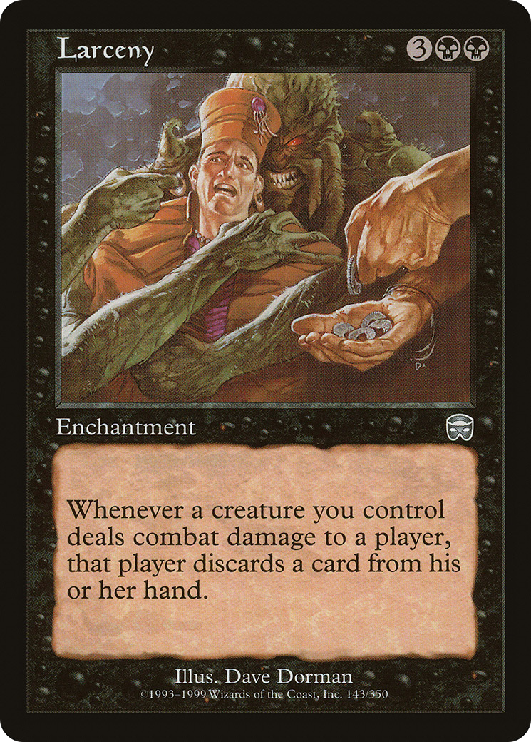Larceny [Mercadian Masques]-1