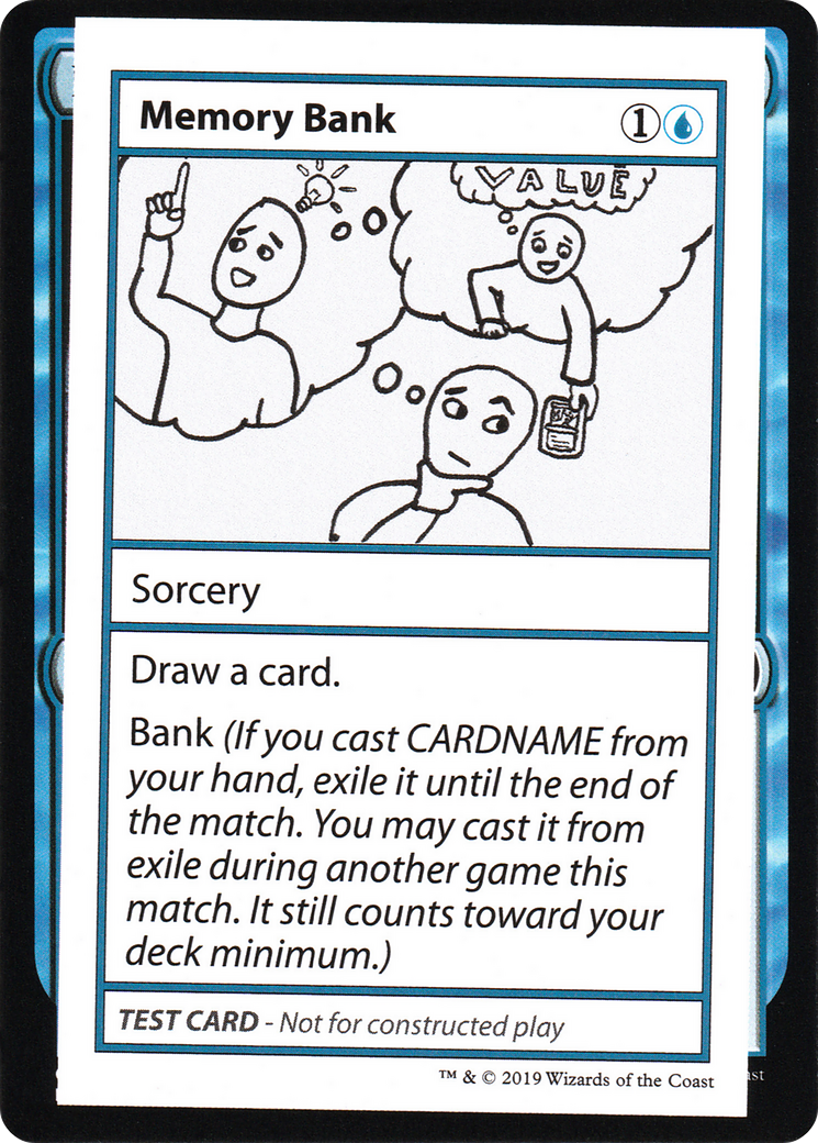 Memory Bank (2021 Edition) [Mystery Booster Playtest Cards]-1