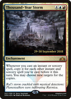 Thousand-Year Storm [Guilds of Ravnica Prerelease Promos]-1