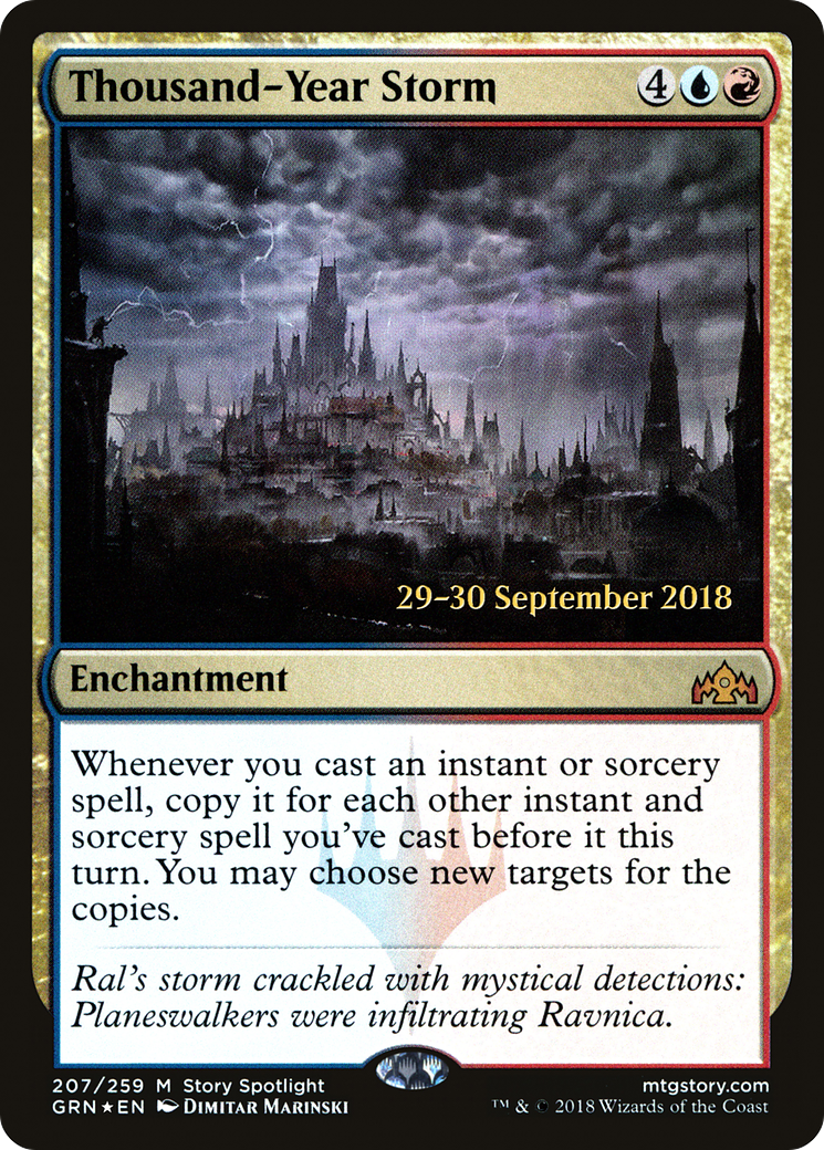Thousand-Year Storm [Guilds of Ravnica Prerelease Promos]-1
