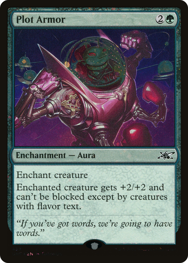 Plot Armor (Galaxy Foil) [Unfinity]-1