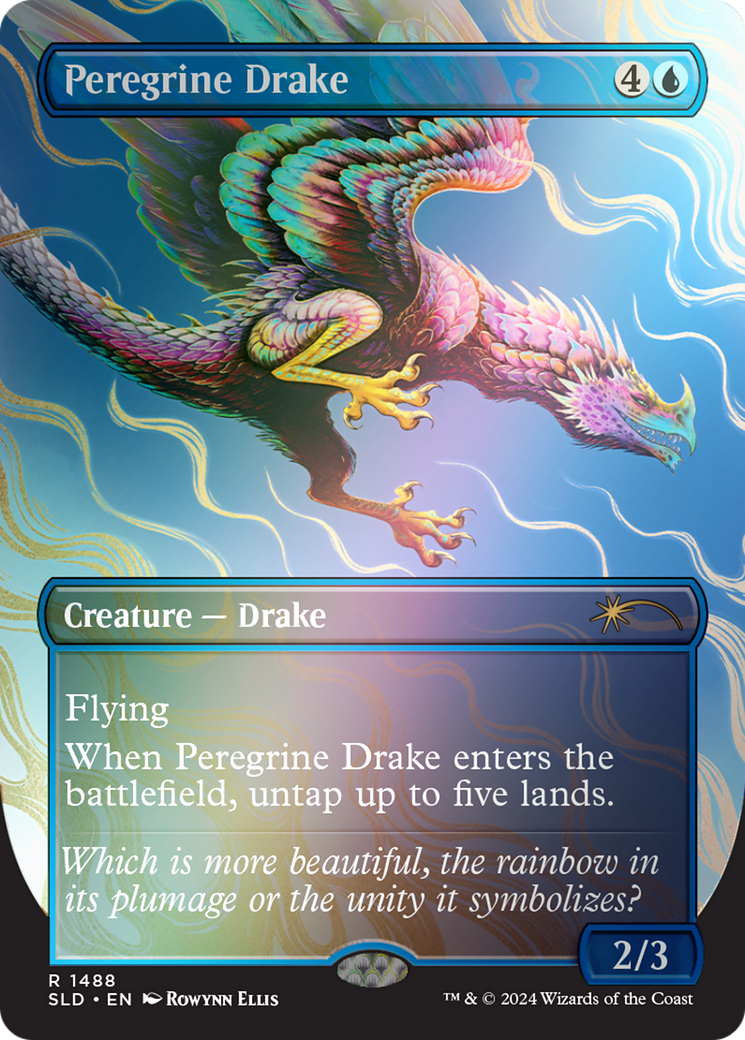 Peregrine Drake (Rainbow Foil) [Secret Lair Drop Series]-1