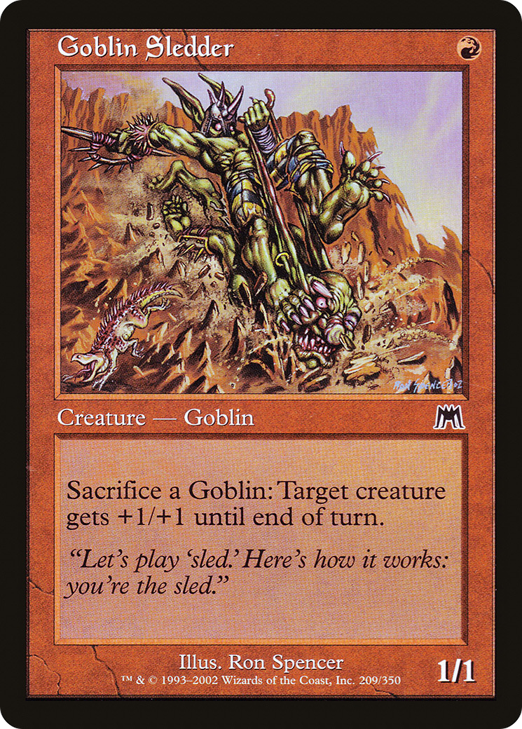 Goblin Sledder [Onslaught]-1