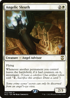 Angelic Sleuth (Promo Pack) [Streets of New Capenna Commander Promos]-1