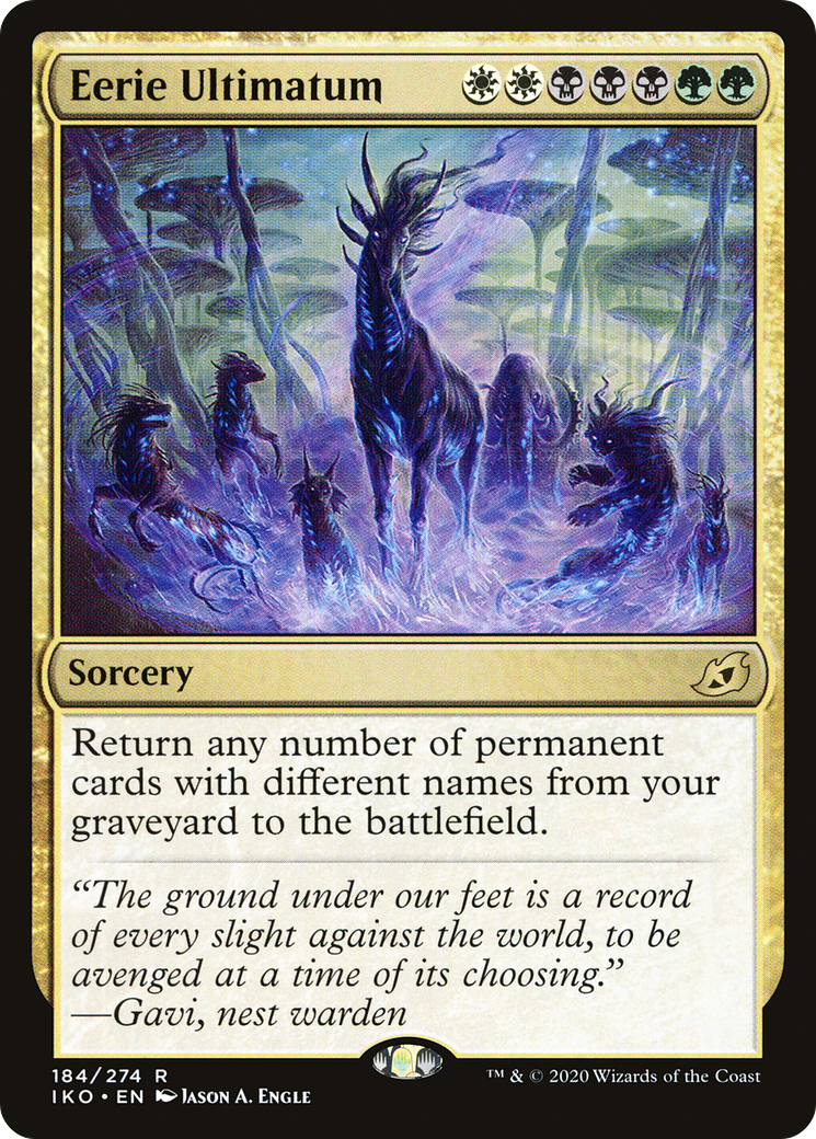 Eerie Ultimatum [Ikoria: Lair of Behemoths]-1