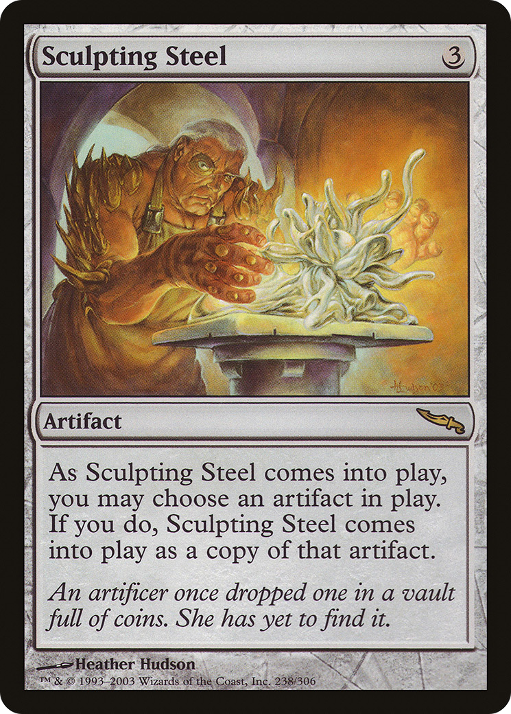 Sculpting Steel [Mirrodin]-1