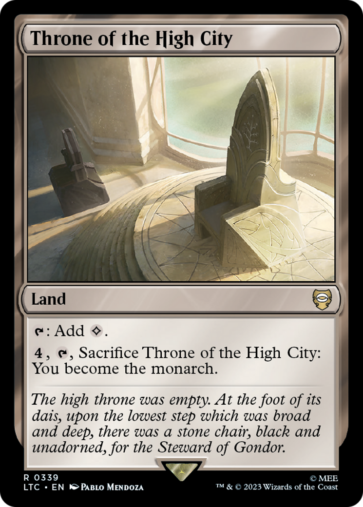 Throne of the High City [The Lord of the Rings: Tales of Middle-Earth Commander]-1