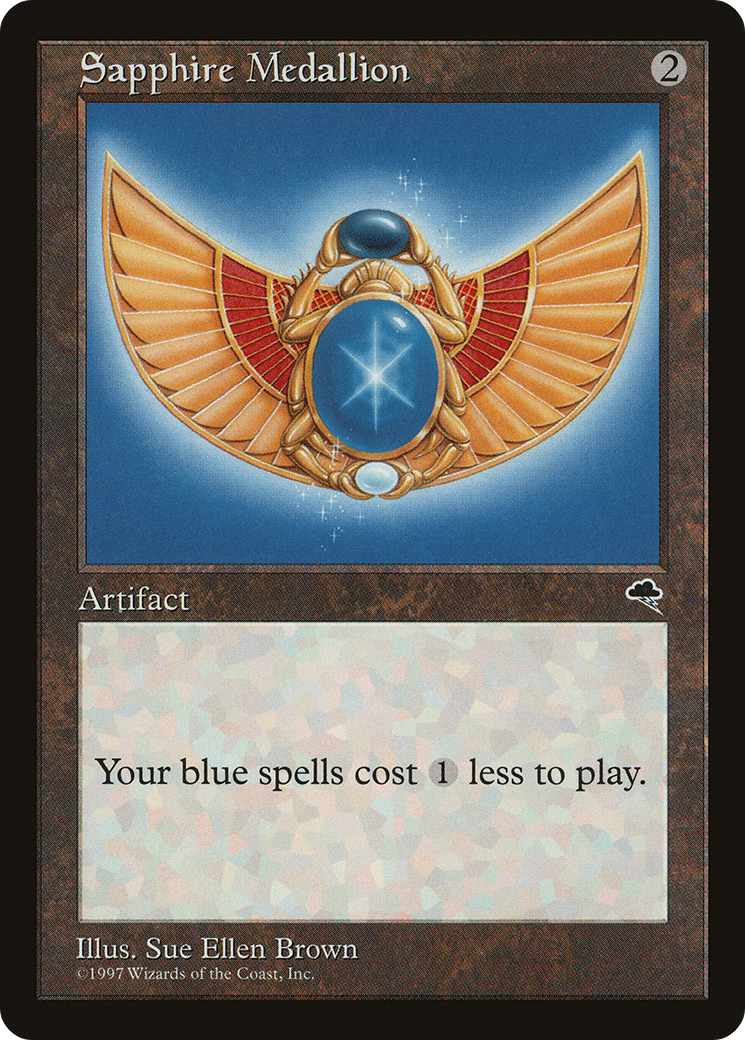 Sapphire Medallion [Tempest]-1