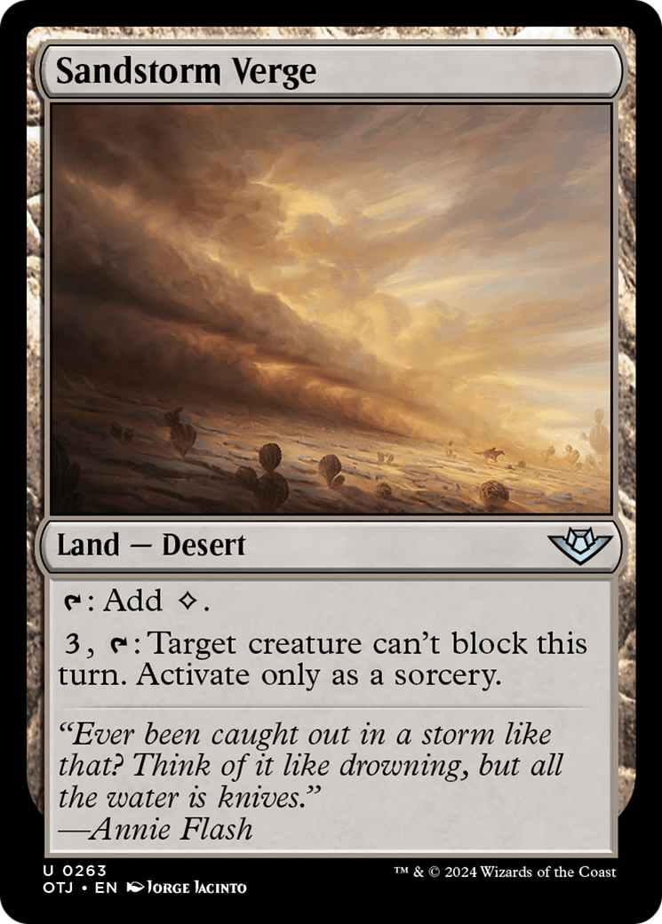 Sandstorm Verge [Outlaws of Thunder Junction]-1