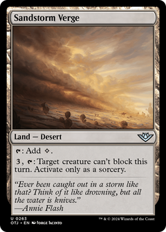 Sandstorm Verge [Outlaws of Thunder Junction]-1