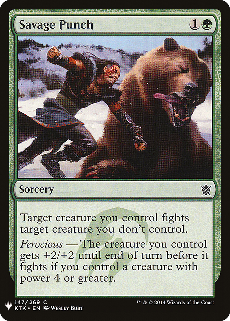 Savage Punch [Mystery Booster]-1