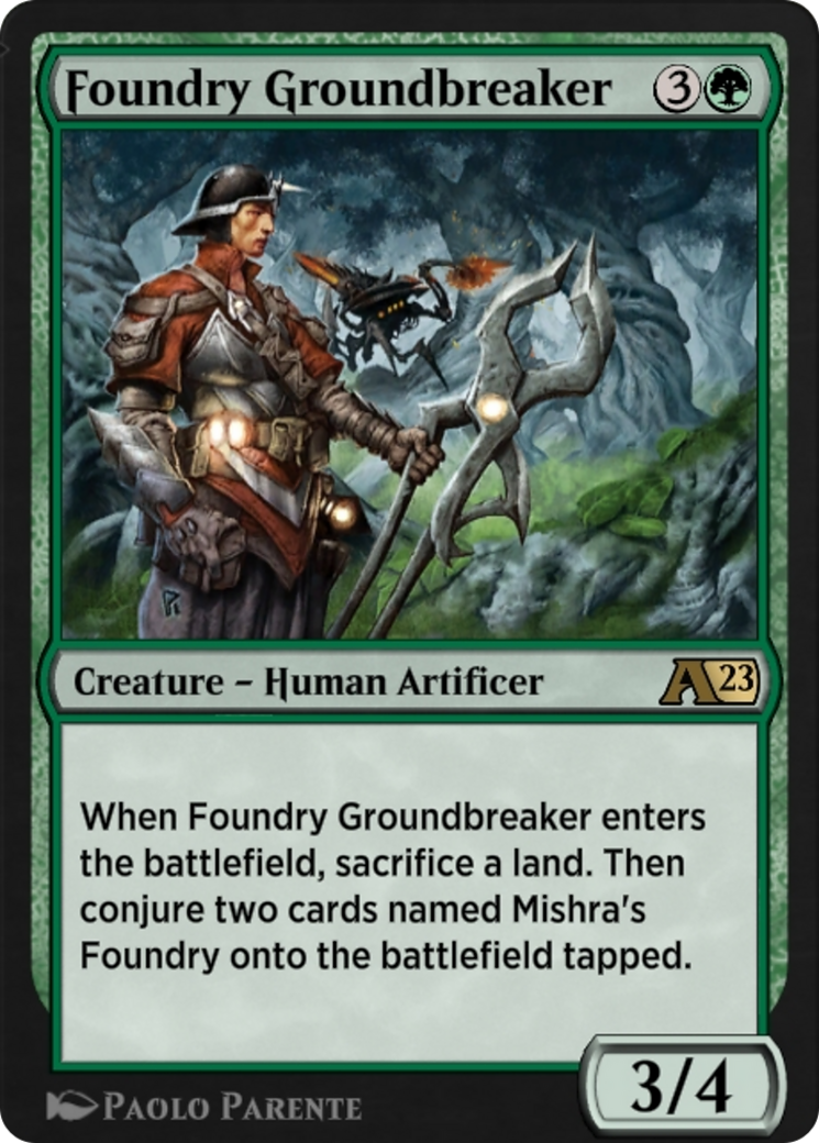Foundry Groundbreaker (YBRO-013) - Alchemy: The Brothers' War-1