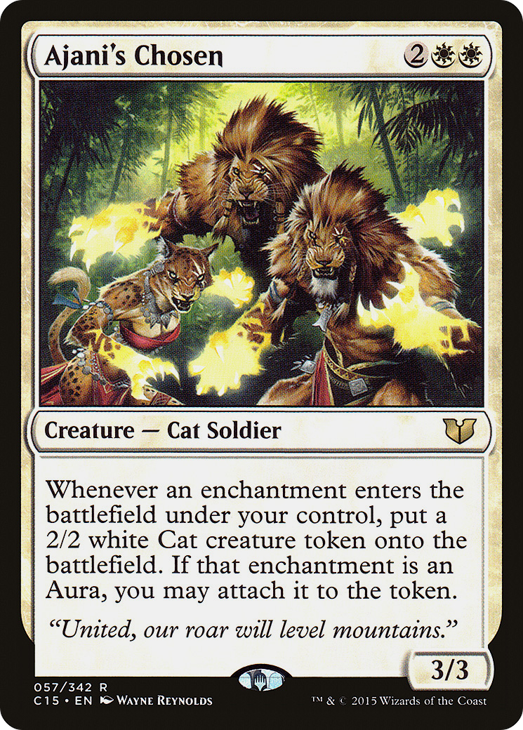 Ajani's Chosen [Commander 2015]-1