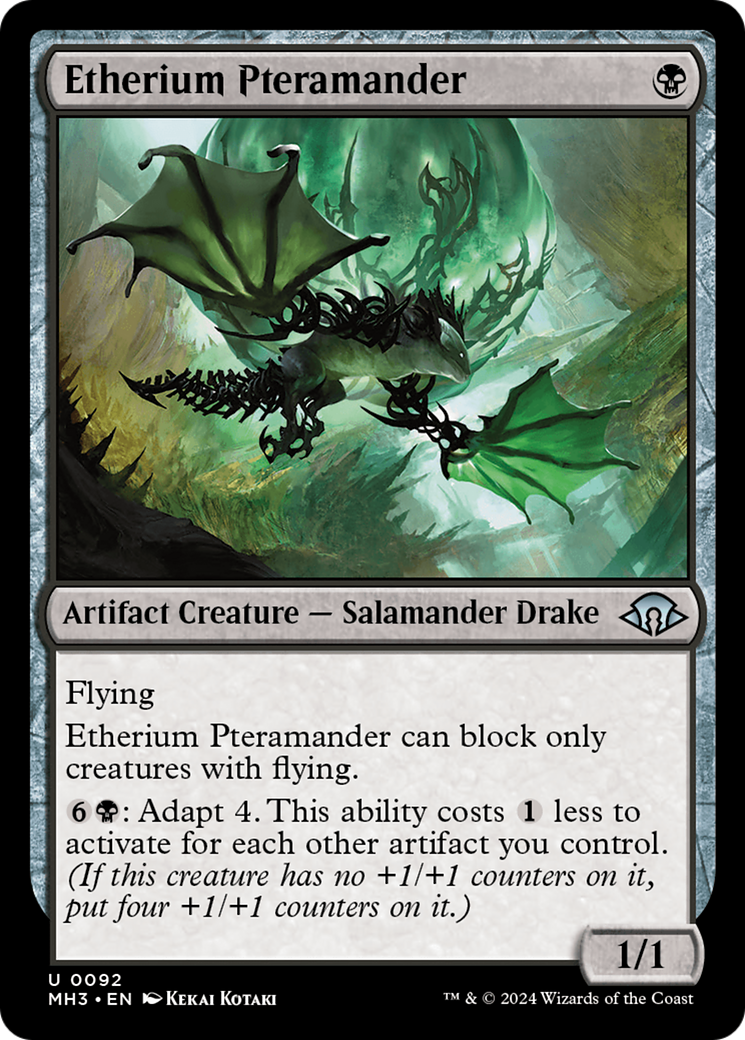 Etherium Pteramander [Modern Horizons 3]-1