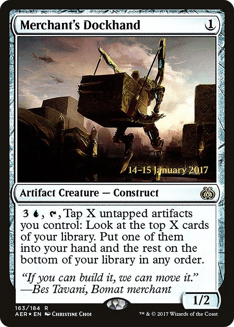 Merchant's Dockhand [Aether Revolt Prerelease Promos]-1
