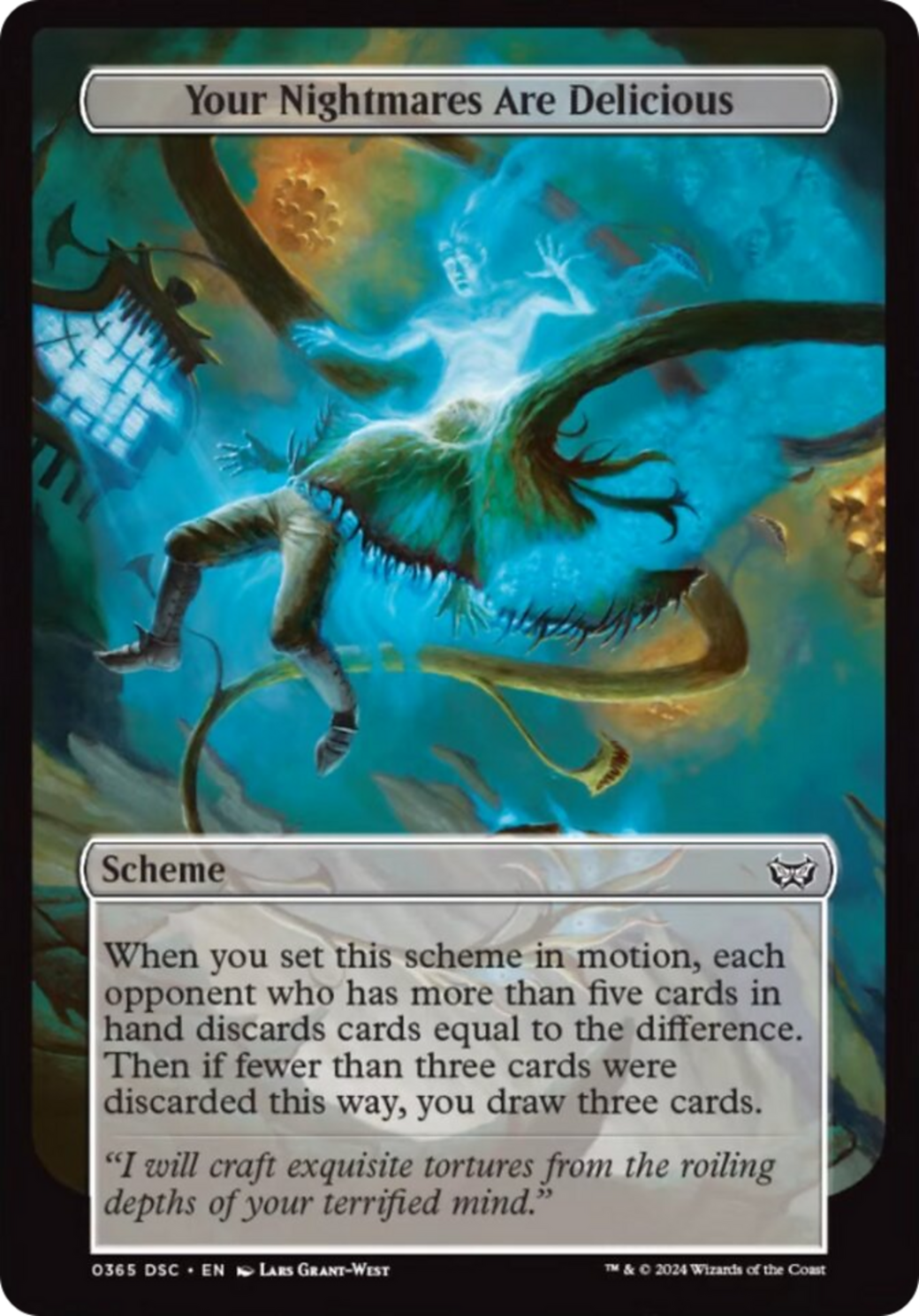 Your Nightmares are Delicious (Full Art) [Duskmourn: Archenemy]-1