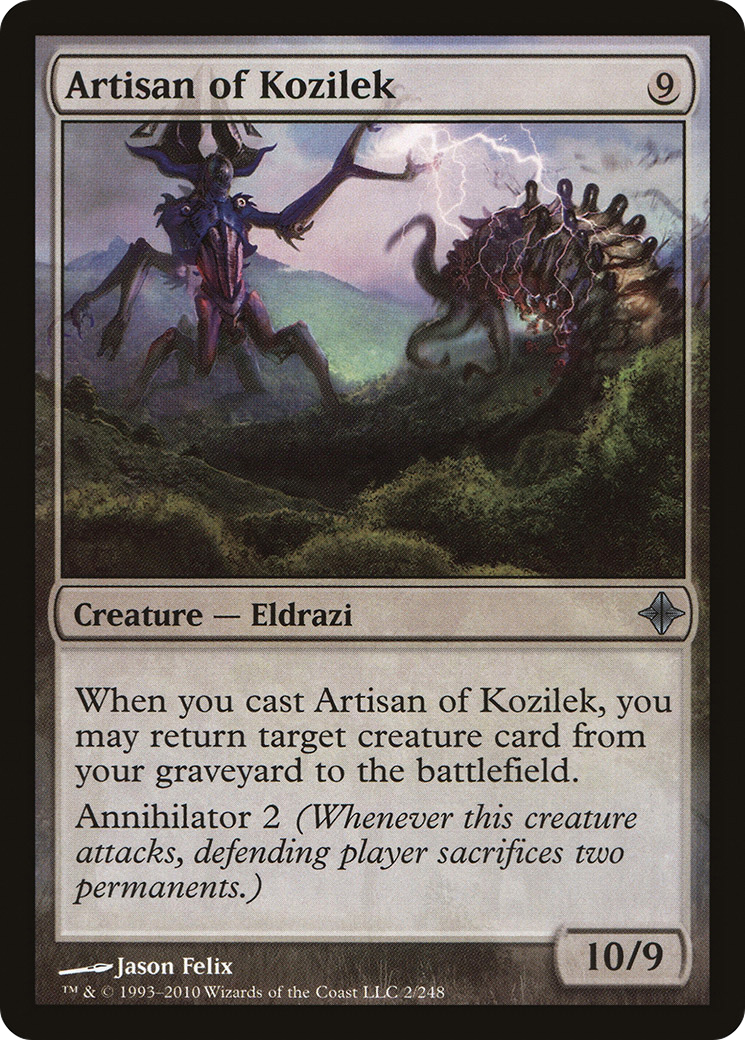 Artisan of Kozilek [Rise of the Eldrazi]-1