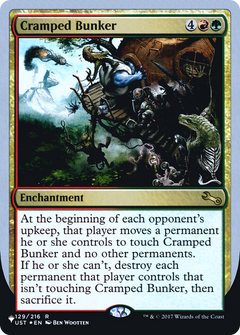 Cramped Bunker (Unfinity Foil Edition) [The List]-1