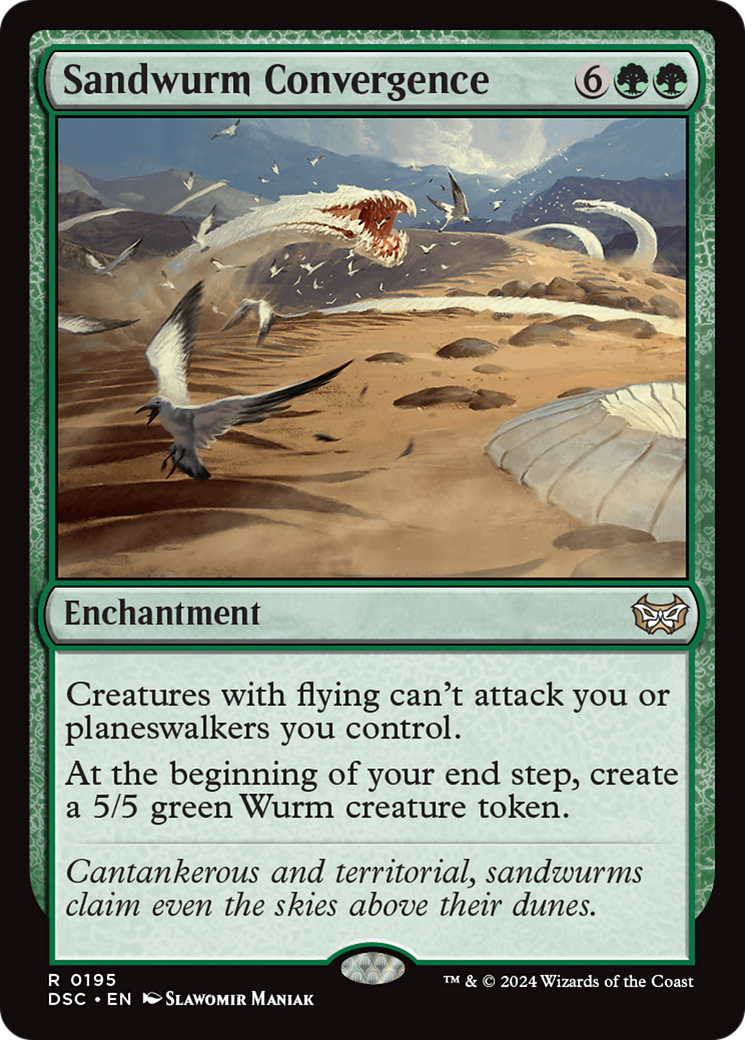 Sandwurm Convergence [Duskmourn: House of Horror Commander]-1