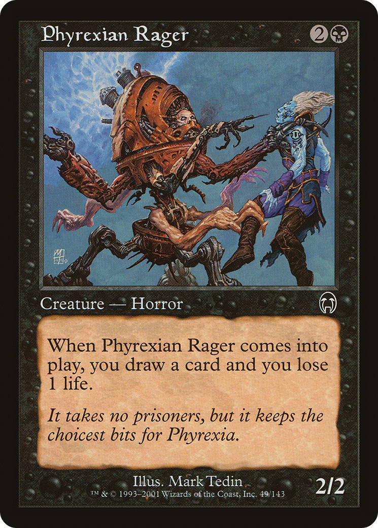 Phyrexian Rager [Apocalypse]-1