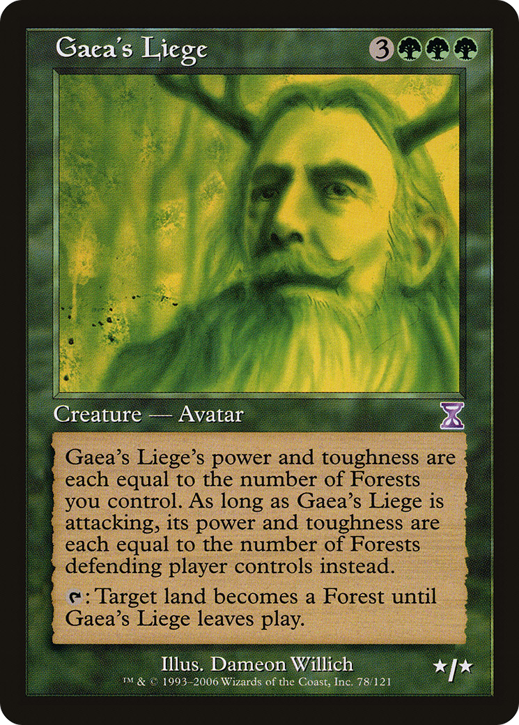 Gaea's Liege [Time Spiral Timeshifted]-1