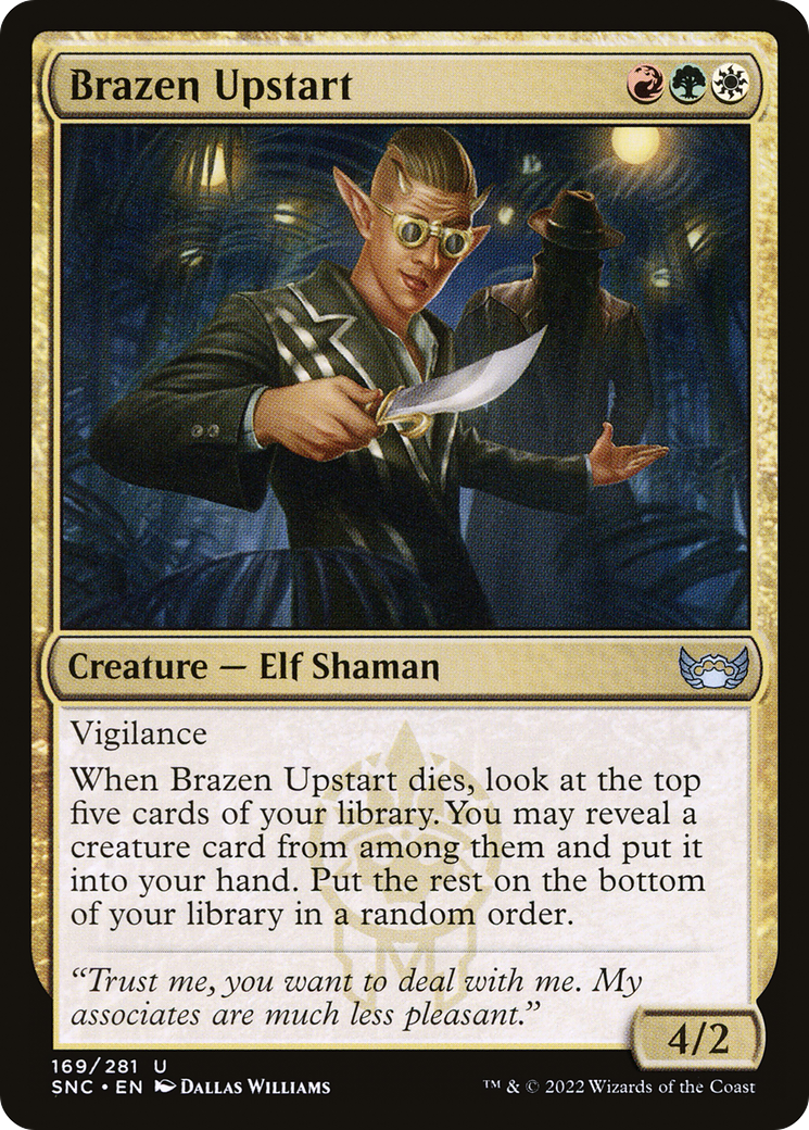 Brazen Upstart [Streets of New Capenna]-1