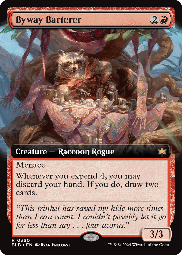 Byway Barterer (Extended Art) [Bloomburrow]-1