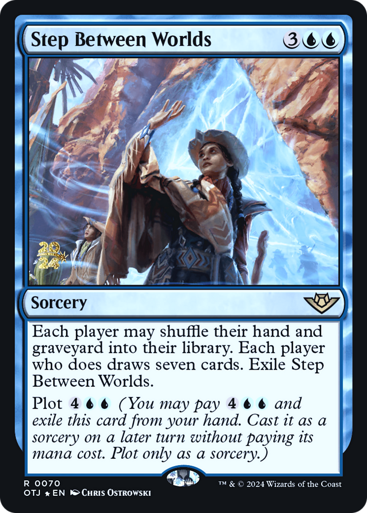 Step Between Worlds [Outlaws of Thunder Junction Prerelease Promos]-1