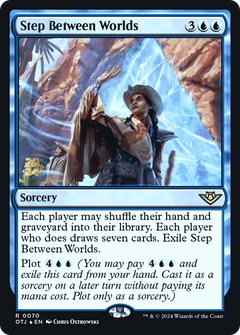 Step Between Worlds [Outlaws of Thunder Junction Prerelease Promos]-1