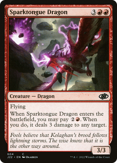 Sparktongue Dragon [Jumpstart 2022]-1