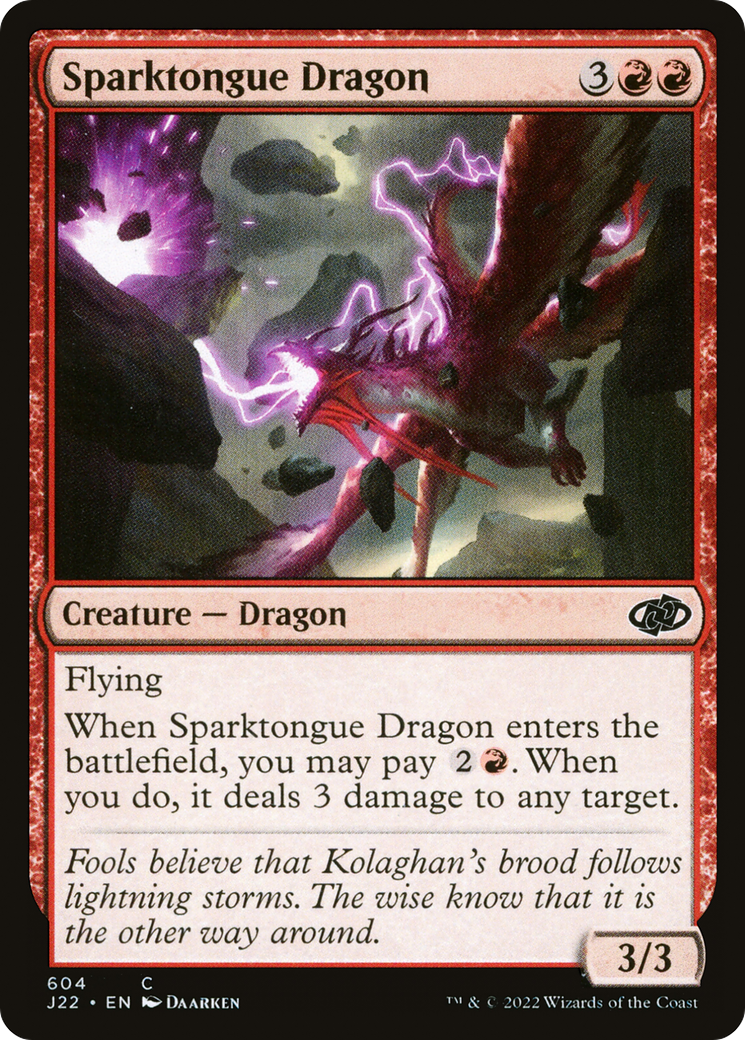 Sparktongue Dragon [Jumpstart 2022]-1