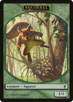 Squirrel Token [Conspiracy Tokens]-1