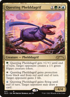 Questing Phelddagrif (671) [Secret Lair Drop Promos]-1