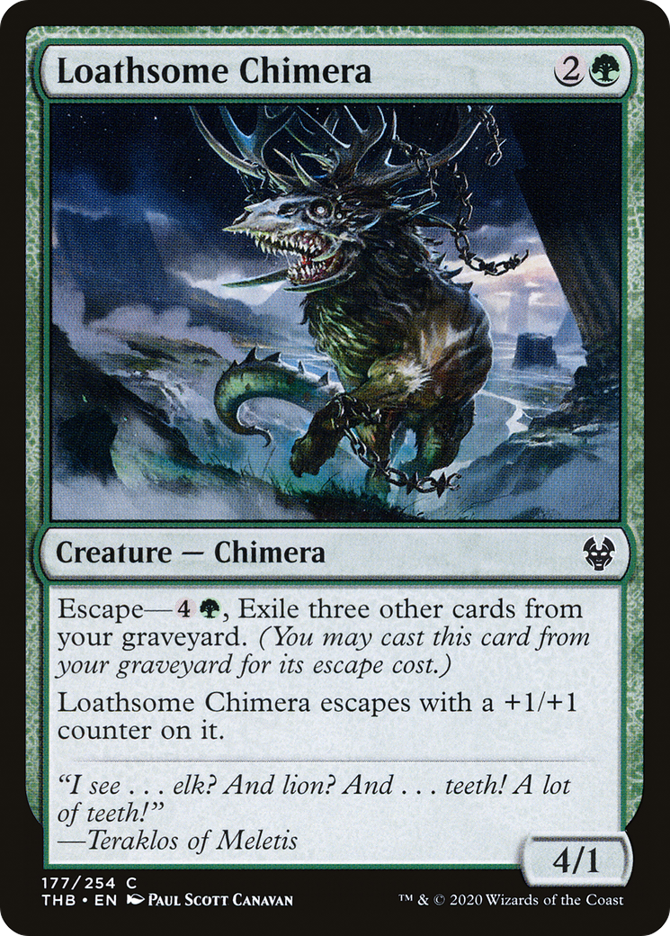 Loathsome Chimera [Theros Beyond Death]-1