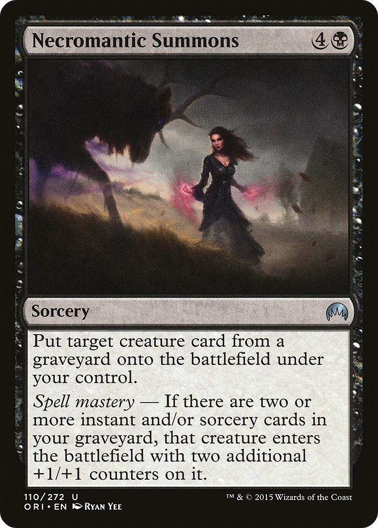 Necromantic Summons [Magic Origins]-1