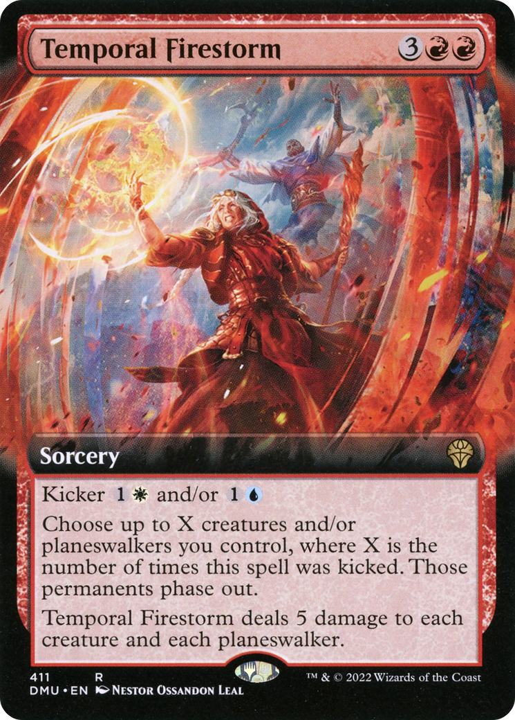 Temporal Firestorm (Extended Art) [Dominaria United]-1