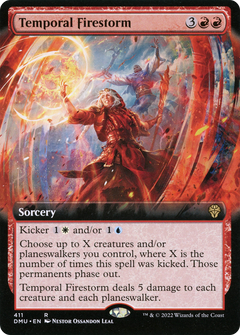 Temporal Firestorm (Extended Art) [Dominaria United]-1