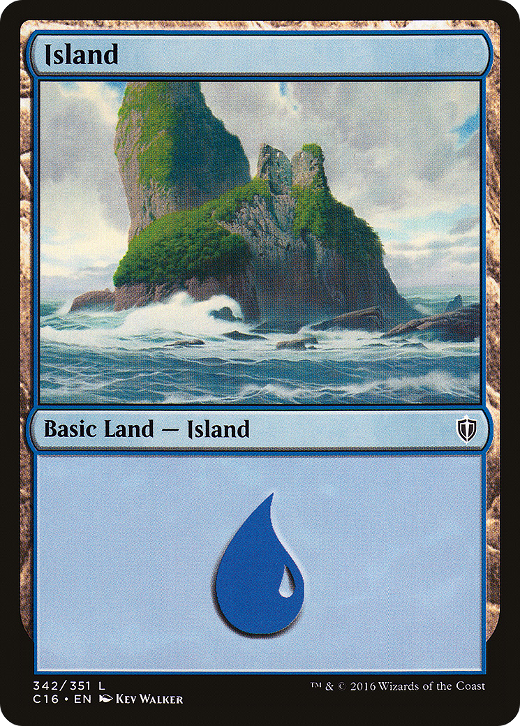 Island (342) [Commander 2016]-1