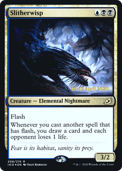 Slitherwisp [Ikoria: Lair of Behemoths Prerelease Promos]-1