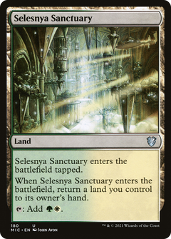 Selesnya Sanctuary [Innistrad: Midnight Hunt Commander]-1