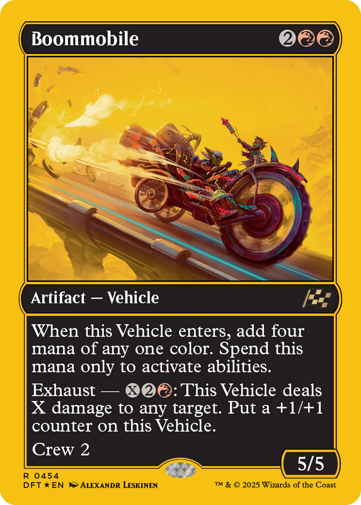 Boommobile (First-Place Foil) [Aetherdrift]-1