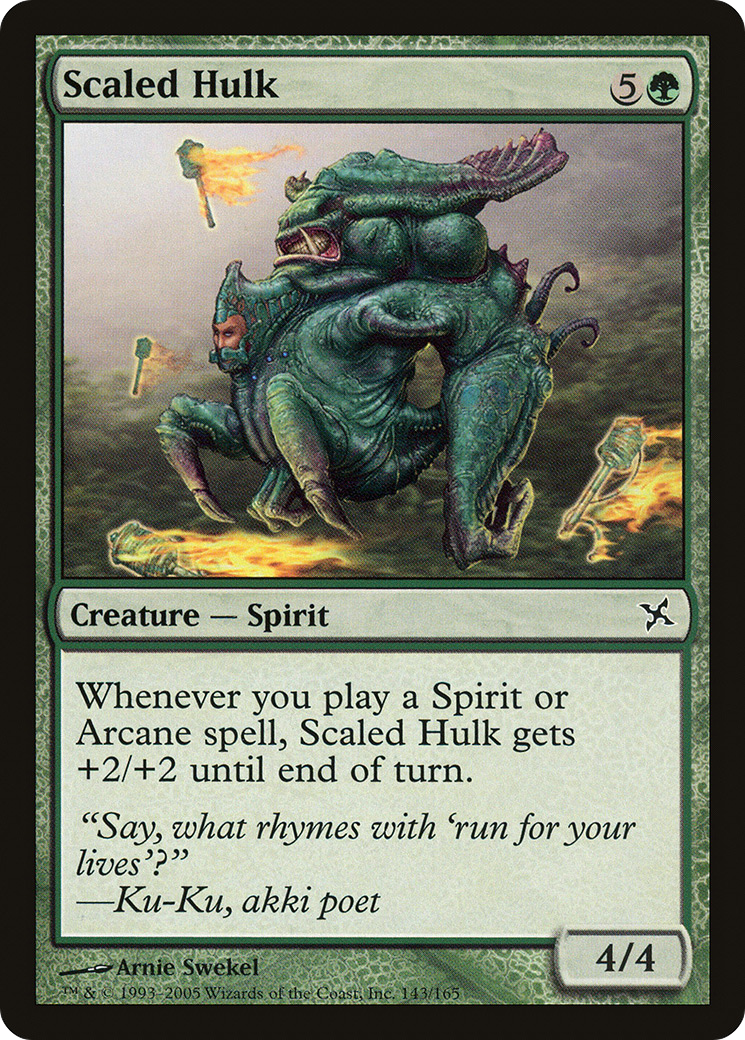Scaled Hulk [Betrayers of Kamigawa]-1