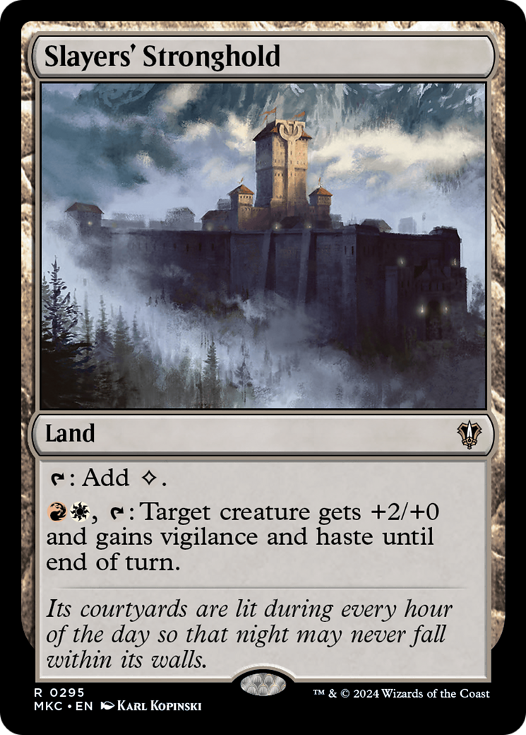 Slayers' Stronghold [Murders at Karlov Manor Commander]-1