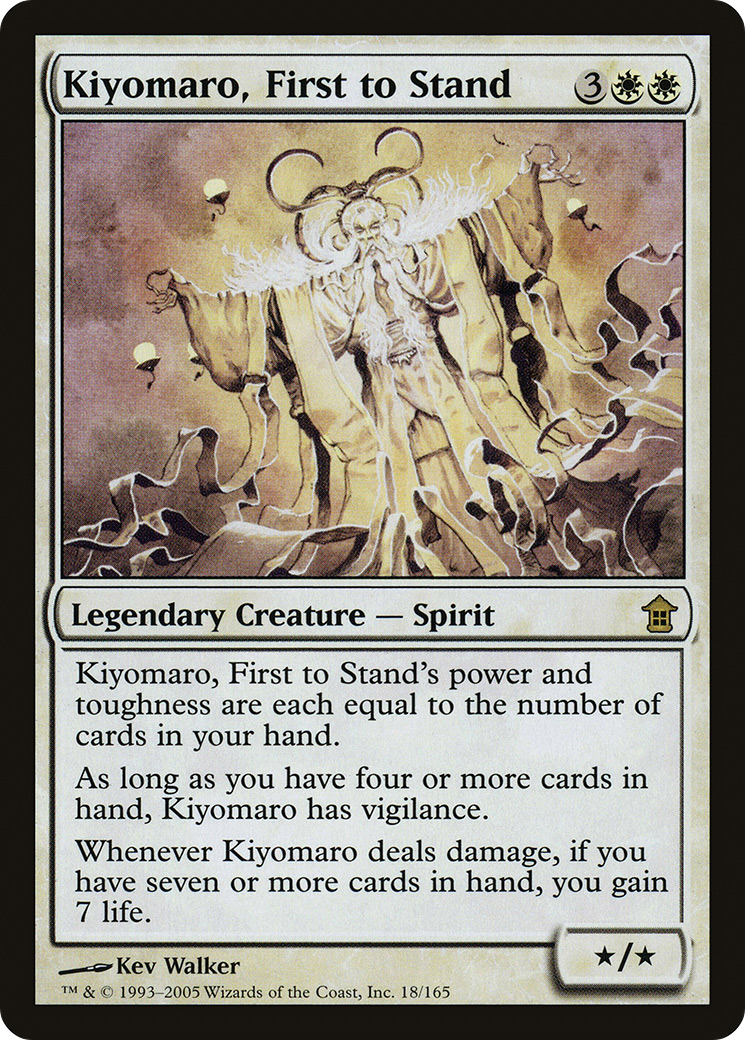 Kiyomaro, First to Stand [Saviors of Kamigawa]-1