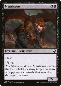 Manticore [Dungeons & Dragons: Adventures in the Forgotten Realms]-1