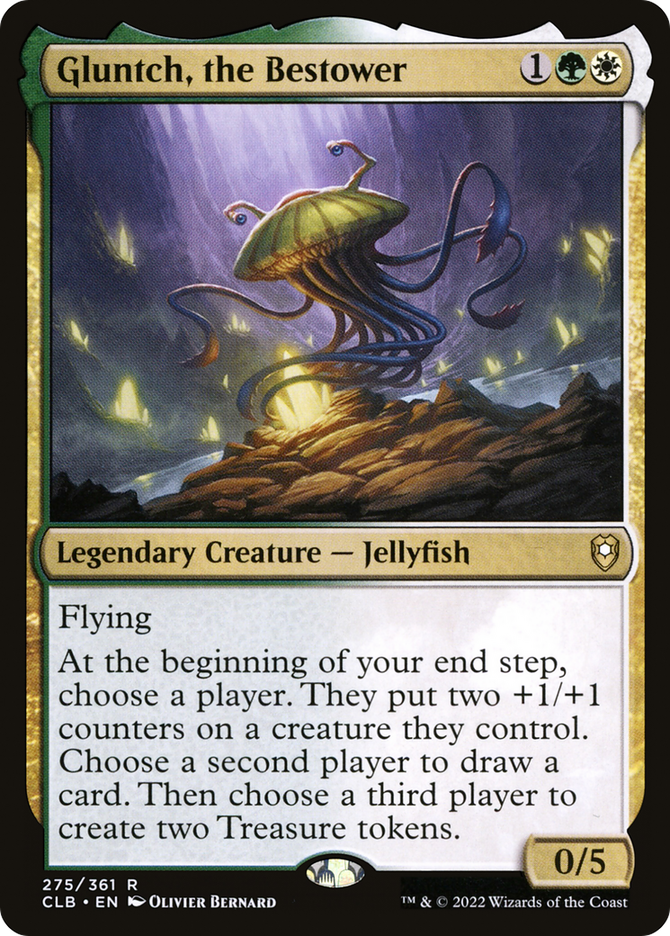 Gluntch, the Bestower [Commander Legends: Battle for Baldur's Gate]-1