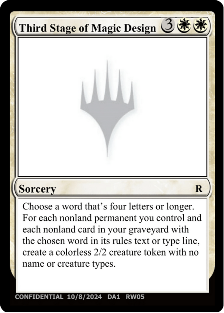 Third Stage of Magic Design (UNK-RW05F) - Unknown Event-1
